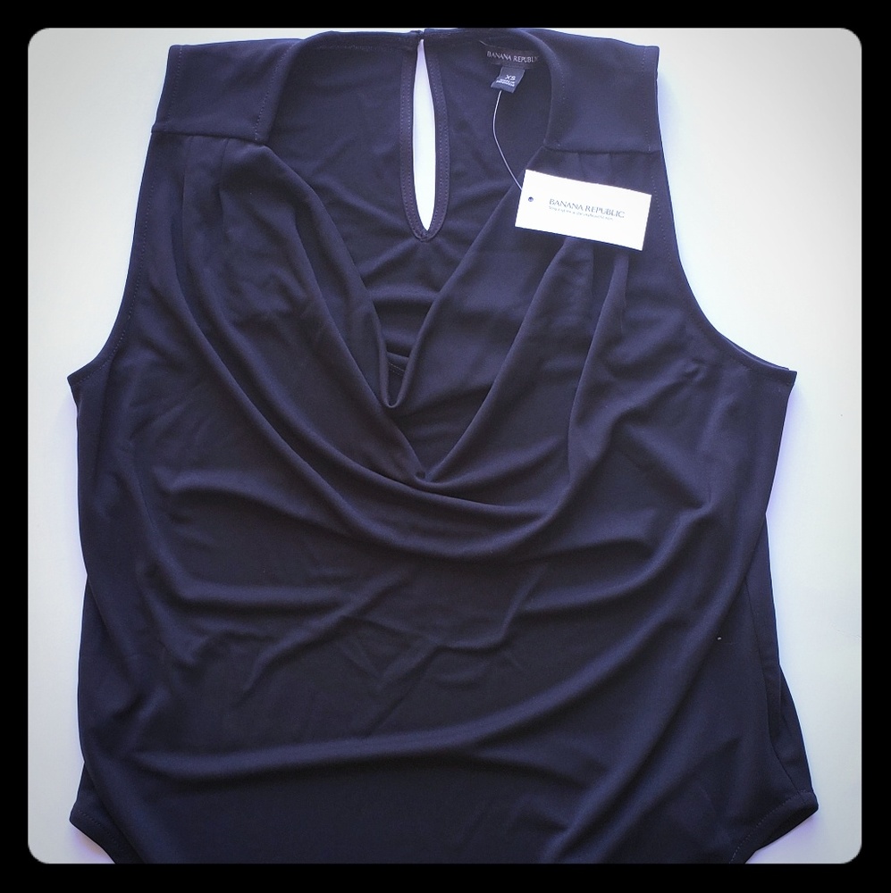 NWT Banana Republic Sleeveless Blouse - XS
